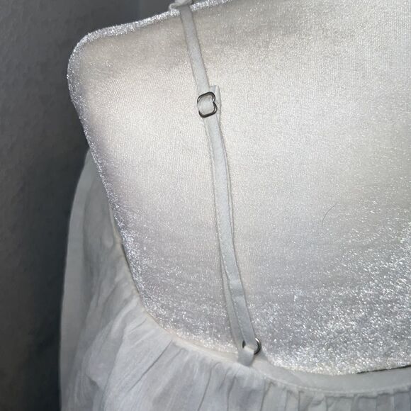 Three Graces White Cotton Maxi Size 6 - Picture 7 of 16